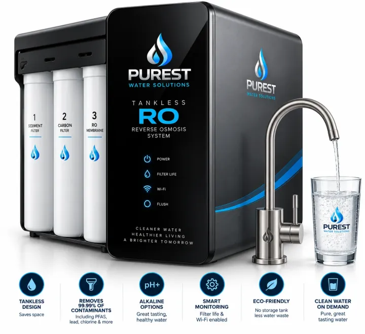 Purest Tankless RO, tankless reverse osmosis